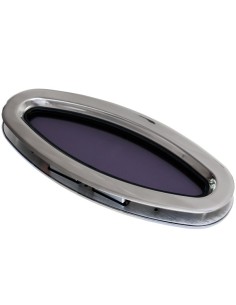 Bootsfenster Lewmar Stainless Steel 8 196x452mm Silber Portlight 2