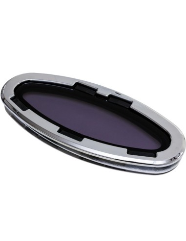 Bootsfenster Lewmar Stainless Steel 8 196x452mm Silber Portlight