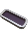 Bootsfenster Lewmar Standard 3 ST3 Silber 191x449mm Rahmen weiss