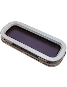 Bootsfenster Lewmar Standard 2 ST2 Silber 176x425mm 2