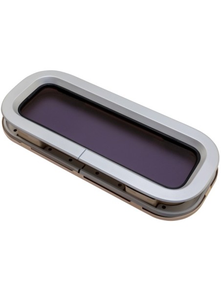 Bootsfenster Lewmar Standard 2 ST2 Silber 176x425mm