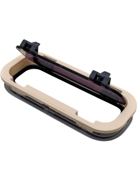 Bootsfenster Lewmar Standard 2 ST2 Silber 176x425mm