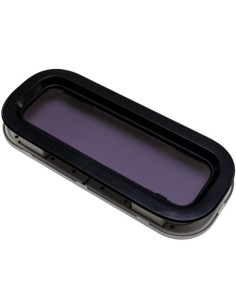 Bootsfenster Lewmar Standard 2  schwarz 176x425mm 2