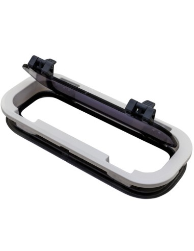 Bootsfenster Lewmar Standard 2 ST2 schwarz 176x425mm