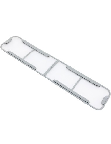 Bootsfenster Lewmar Standard 4 ST4 schwarz 191x646mm Rahmen weiss