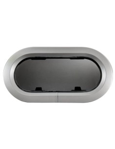 Lewmar Standard 1 ST1 RE Fenster Portlight SILBER 191X367mm Rahmen Creme