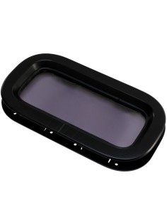 Lewmar Bootsfenster Standard 0 ST0 176x323mm schwarz Portlight 2