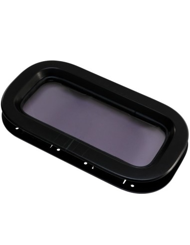 Lewmar Bootsfenster Standard 0 ST0 176x323mm schwarz Portlight