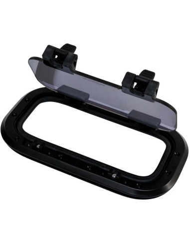 Lewmar Bootsfenster Standard 0 ST0 176x323mm schwarz Portlight