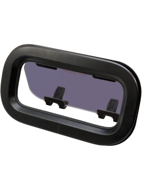 Lewmar Bootsfenster Standard 0 ST0 176x323mm schwarz Portlight