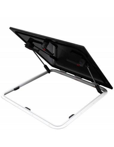 Lewmar FLUSH Profile 70 GEN.2 – Dunkelgraues Glas, 700 x 700 mm, Bootsluke