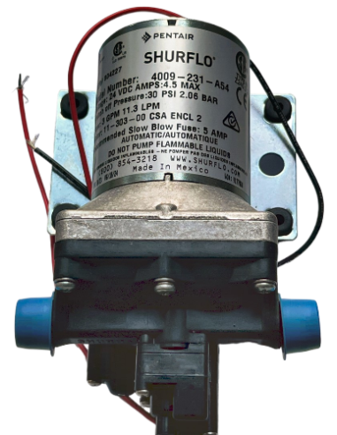 Druckwasserpumpe Shurflo 24V  Trial King  10L 30PSI OEM