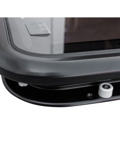 Lewmar Pilot Schiebeluke 1000 × 800 – Schwarz, Rauchglas 2