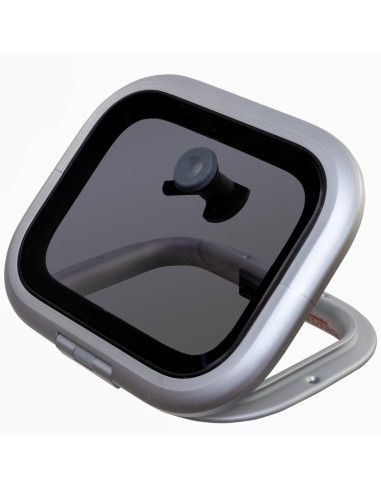 Lewmar Low Profile 03 – Bootsluke 246x301 mm – Öffnungswinkel bis 95°