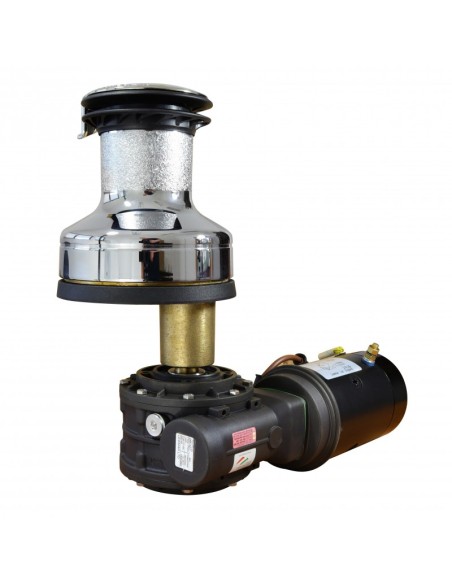 Lewmar EVO 50 AEST Elektrische Winsch – 12V, Komplettset, Chrom