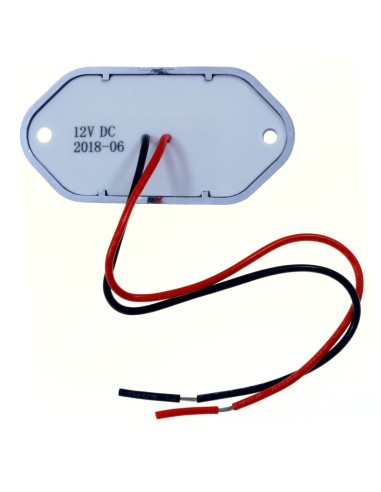 Boot LED Chrome 12V Bernsteinfarbe - Amber - Niedergängen - Kajüten und Innenräumen