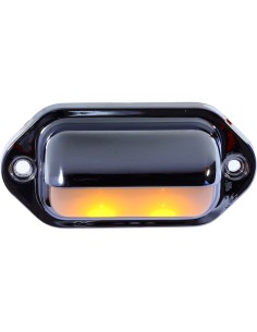 Boot LED Chrome 12V Bernsteinfarbe - Amber - Niedergängen - Kajüten und Innenräumen 2