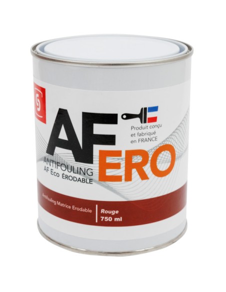 AF ECO ERO Rot 0,75L Antifouling Bootslack Hart Selbstpolierend für GFK Holz Stahl