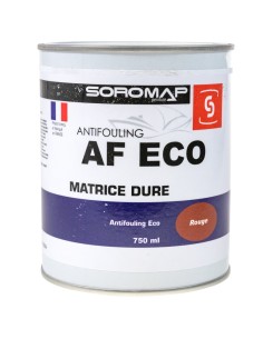 AF ECO Rot 0,75L Hartes Antifouling Bootslack für GFK, Holz, Stahl, ökologisch