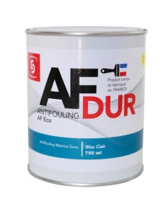 Hartes Antifouling AF ECO Blau 0,75 L – Ökologisch, für GFK, Holz und Stahl