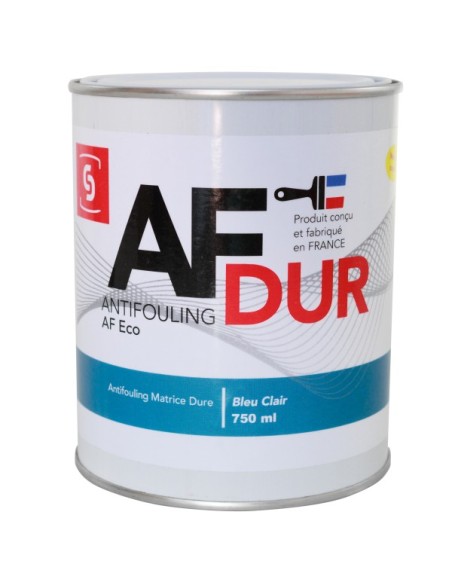 Hartes Antifouling AF ECO Blau 0,75 L – Ökologisch, für GFK, Holz und Stahl
