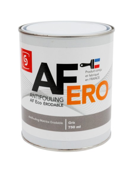 AF ECO ERO Grau 0,75 L – Hartes, ökologisches Antifouling für Bootsrümpfe