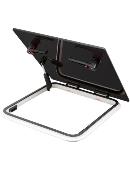 Lewmar FLUSH 44 Decksluke GEN.3 – Dunkelgraues Acrylglas