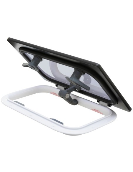 Lewmar FLUSH Profile 30 GEN.2 Bootsluke – Grau getöntetes Glas