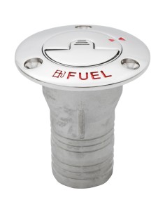 Boot Tankeinfüllstutzen FUEL 38 mm – Edelstahl mit Schlüssel