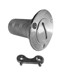 Tankeinfüllstutzen mit Schlüssel 38 mm – Edelstahl AISI 316 ISO 8099/1