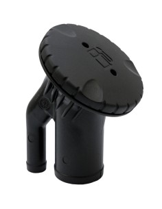 Tankeinfüllstutzen 38 mm abgewinkelt mit Entlüftung 16 mm Boot