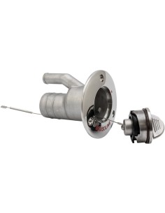 Tankeinfüllstutzen GASOLINE mit Entlüftung 38 mm – Edelstahl Deck Fill Marine 2