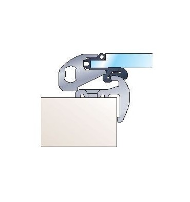 Lewmar Low Profile 64 – Bootsluke, 600x500mm – Öffnungswinkel bis 95°