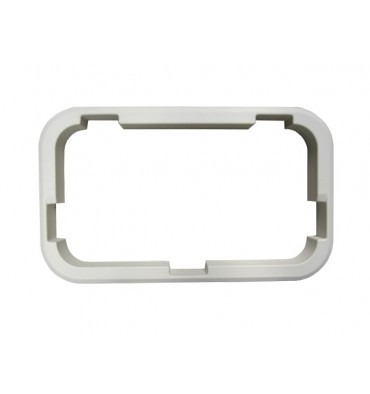 Lewmar Trim Kit Einbaurahmen für Portlight Standard 5 – Weiß