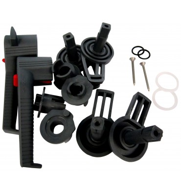 Lukengriffe Lewmar Low Profile, Medium Profile, Ocean, SET