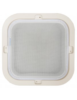 Einbaurahmen Lewmar Low Profile 10 mit Moskitonetz creme www.e-nautica.de