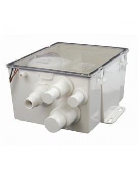 Attwood Shower Sump Box 12V 500 GPH – Dusch- und Grauwasserpumpe mit Behälter