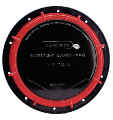 Inspektionsdeckel mit Glass Boot schwarz 236mm HENDERSON TCL-4