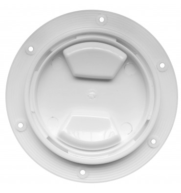 Inspektionsdeckel 127mm  weiss www.e-nautica.de