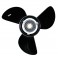 Propeller TOHATSU 13 1/2 x 15 Aluminium 60-140 PS