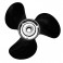 Propeller SUZUKI 13 1/4 x 17 Aluminium 60-140 PS