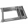 Bootsleiter Badeleiter 4STEP TELESCOPIC PLATFORM 210 www.e-nautica.de